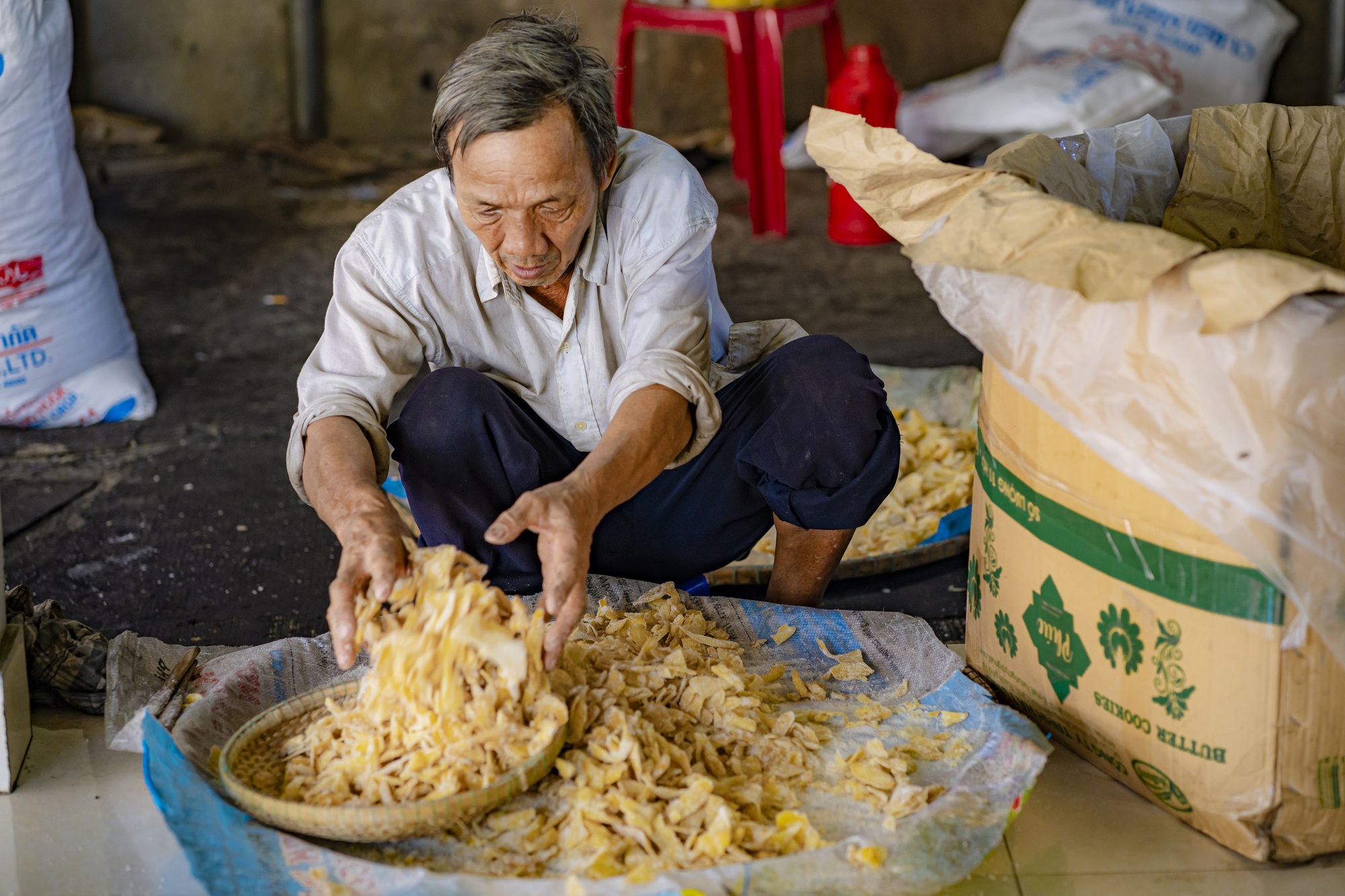 Nồng nàn mứt gừng Kim Long - Ảnh 14.